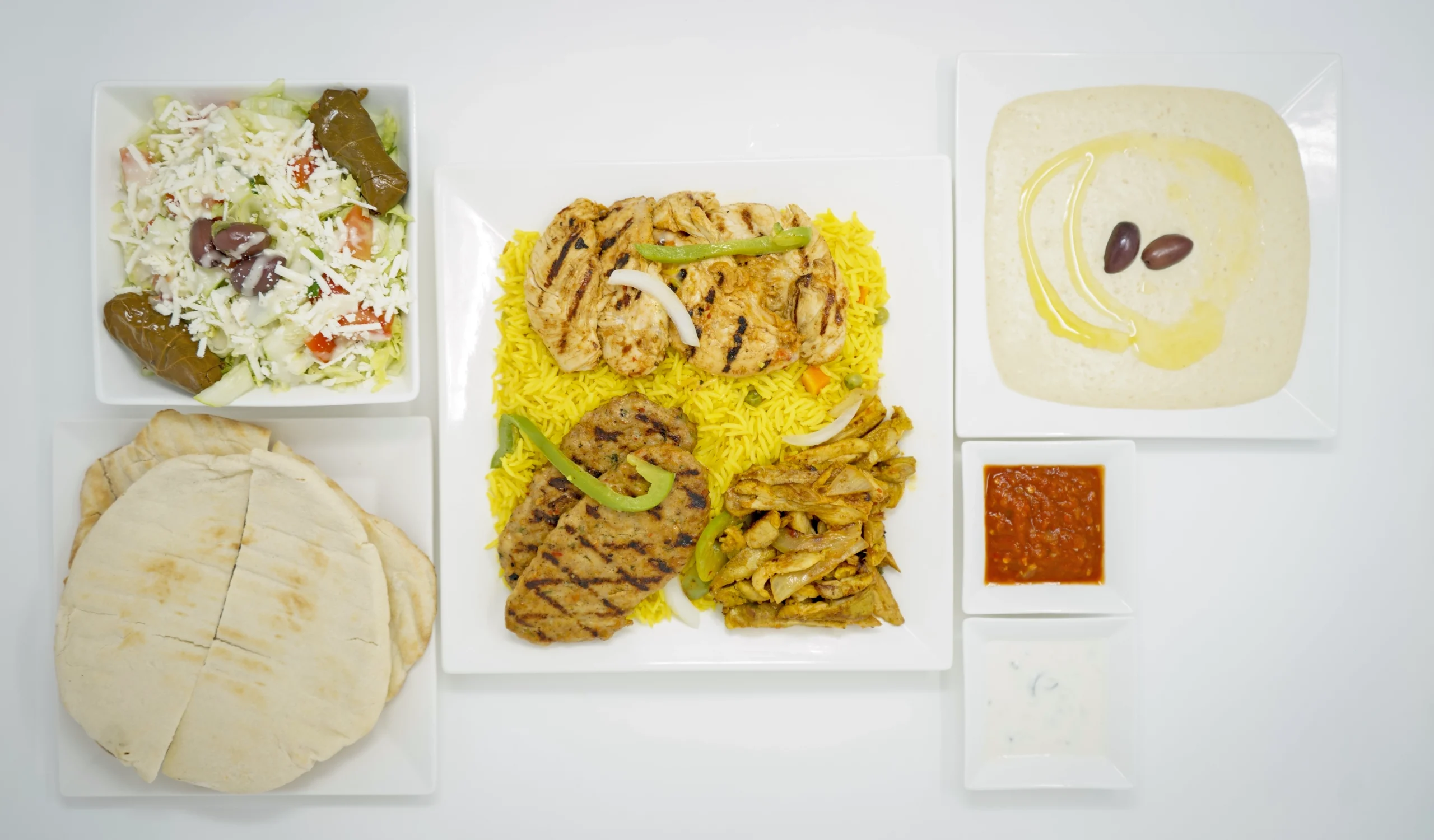 Chicken Combo — Marhaba Grill, Minneapolis