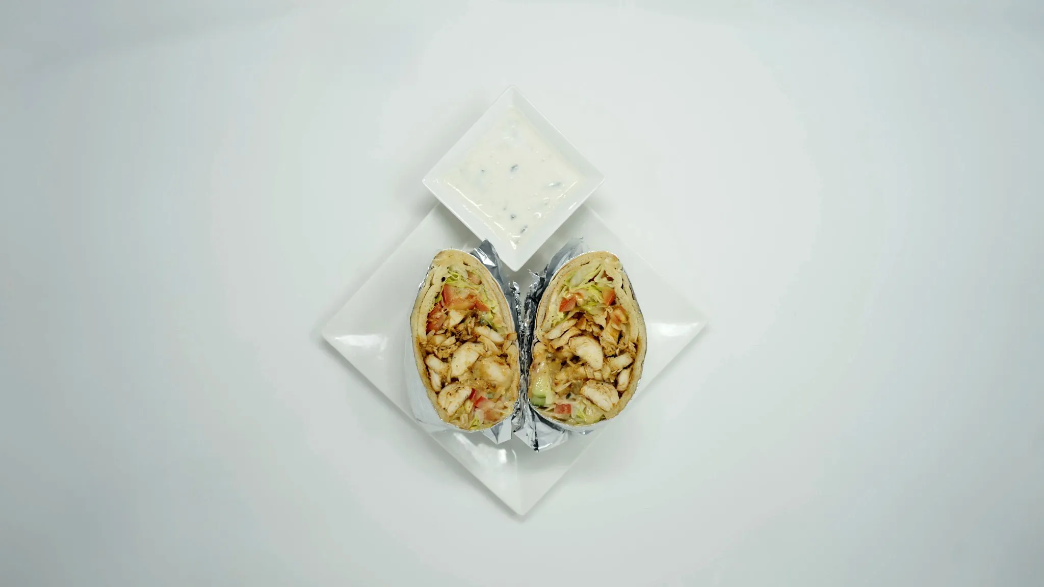 Chicken Gyro — Marhaba Grill, Minneapolis