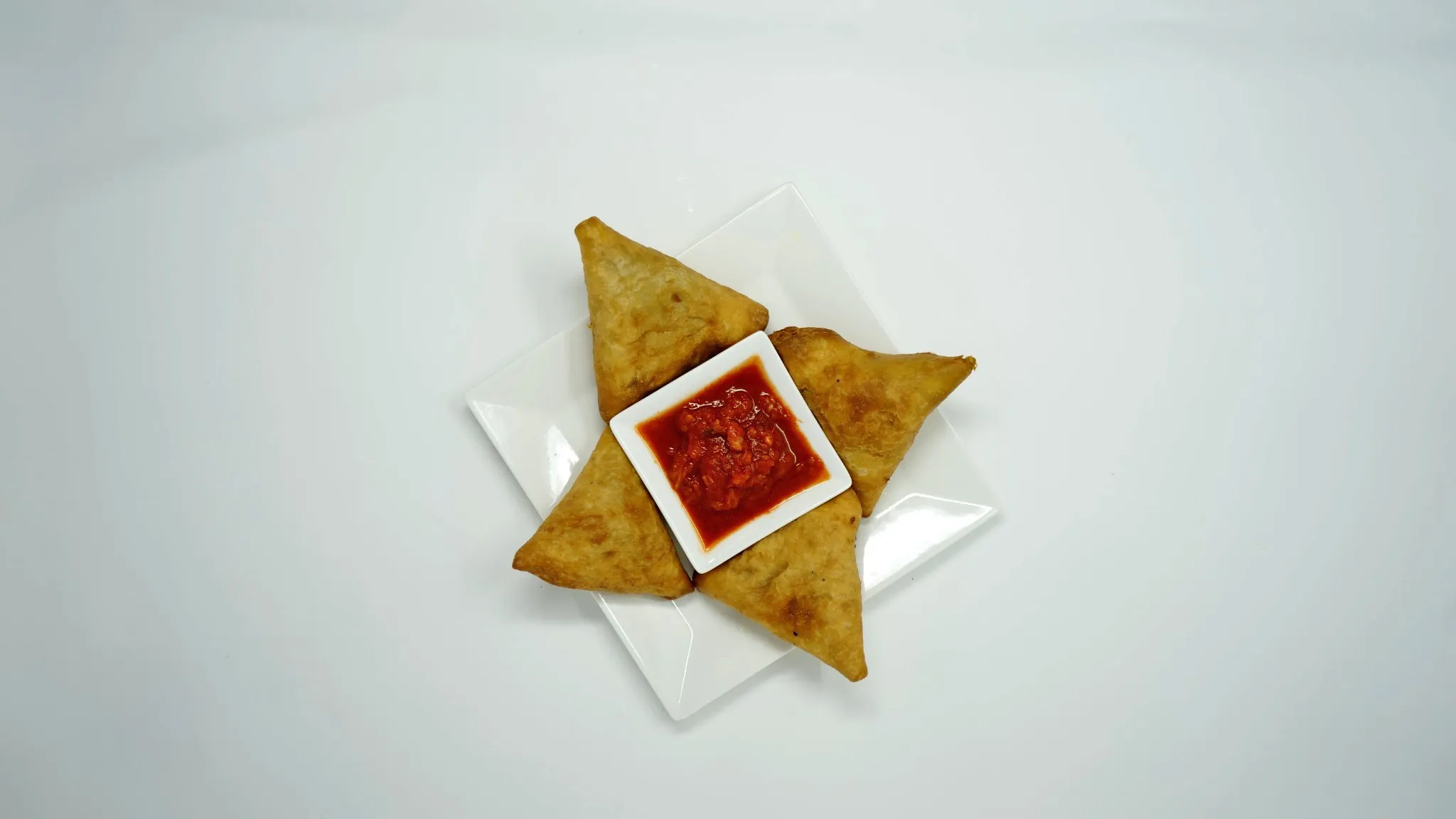 Veggie Samosa (4pcs) — Marhaba Grill, Minneapolis