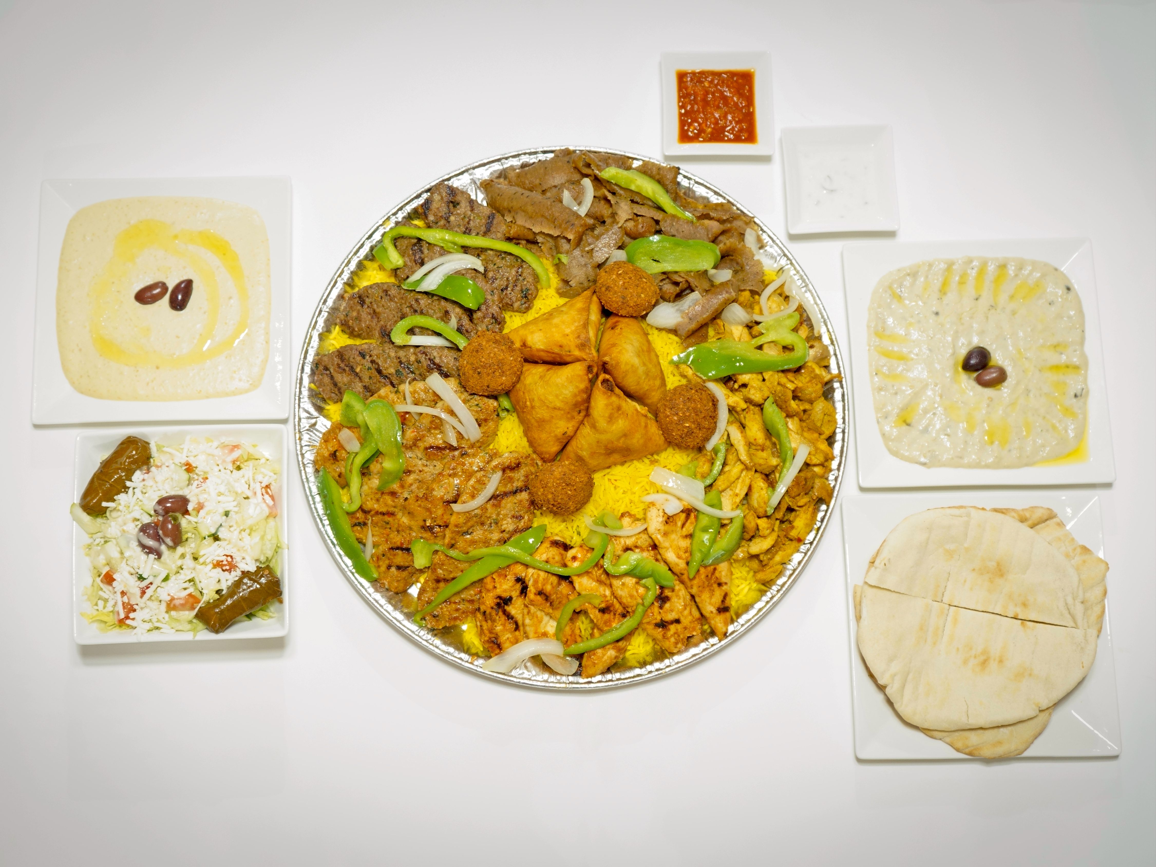 Marhaba Family Platter For 2 — Marhaba Grill, Minneapolis