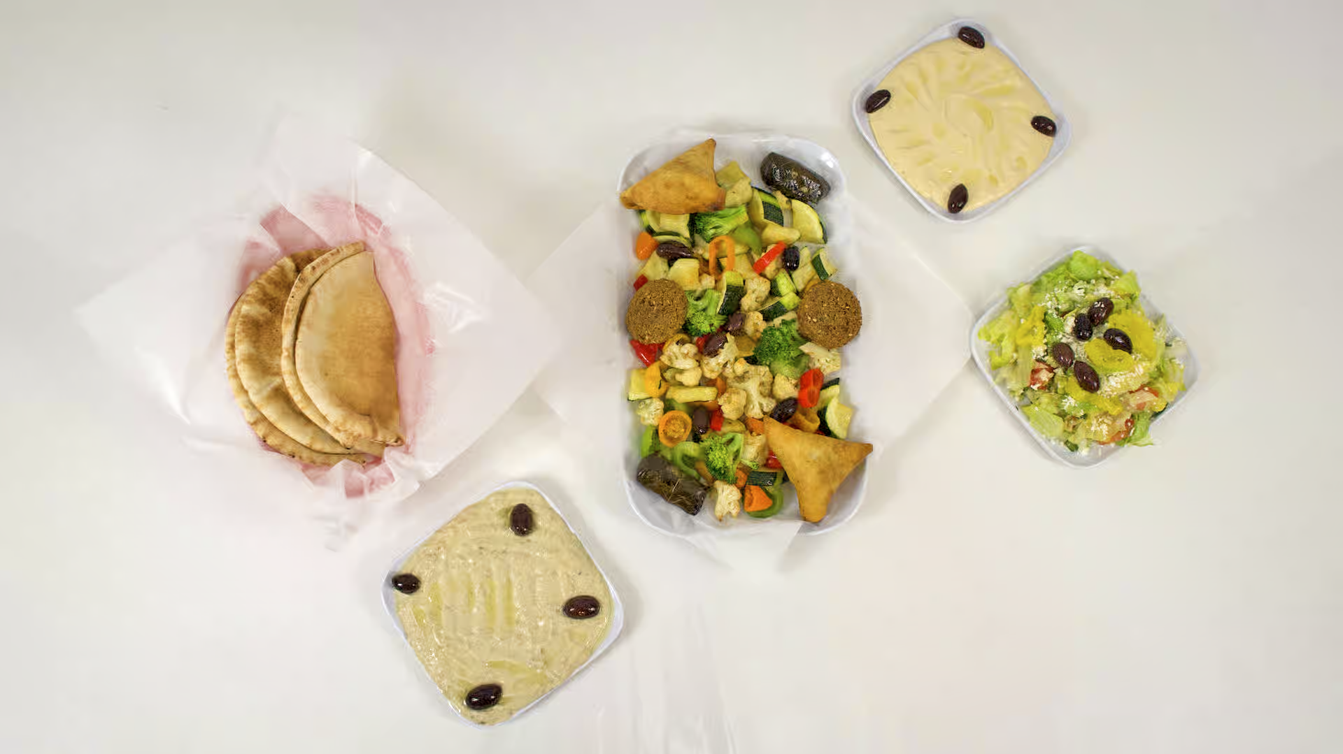 Veggie Combo — Marhaba Grill, Minneapolis